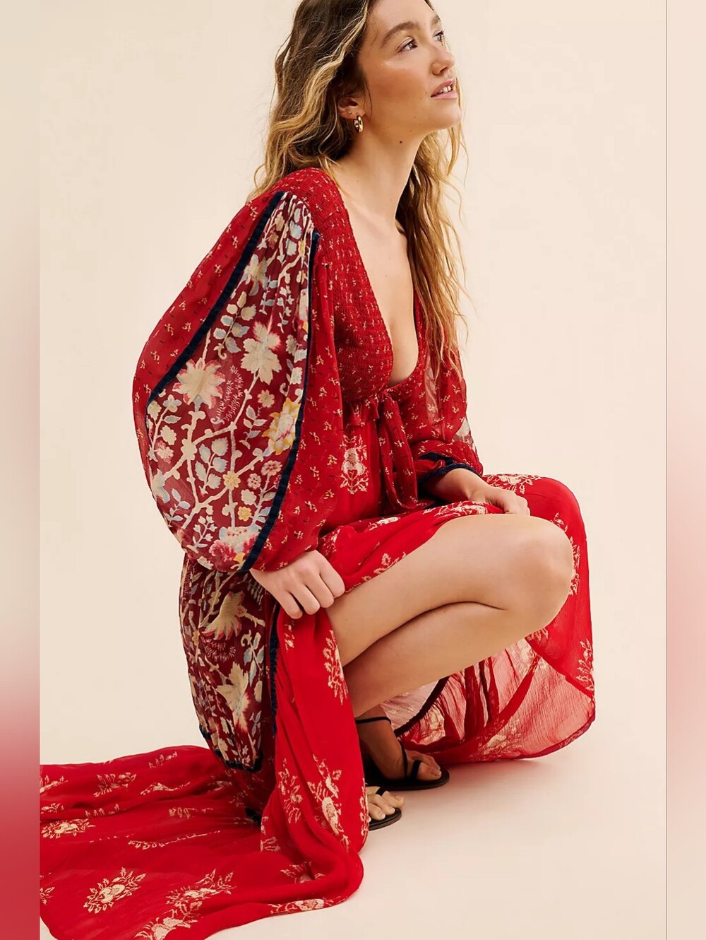 Free People Bali Laurel Maxi Dress - Picture 3 of 12